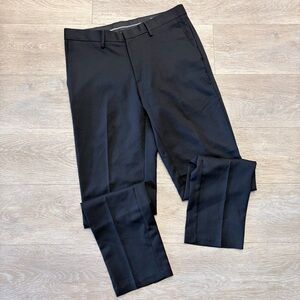 Men's Black Dress Pants 34x32 Slim Fit
